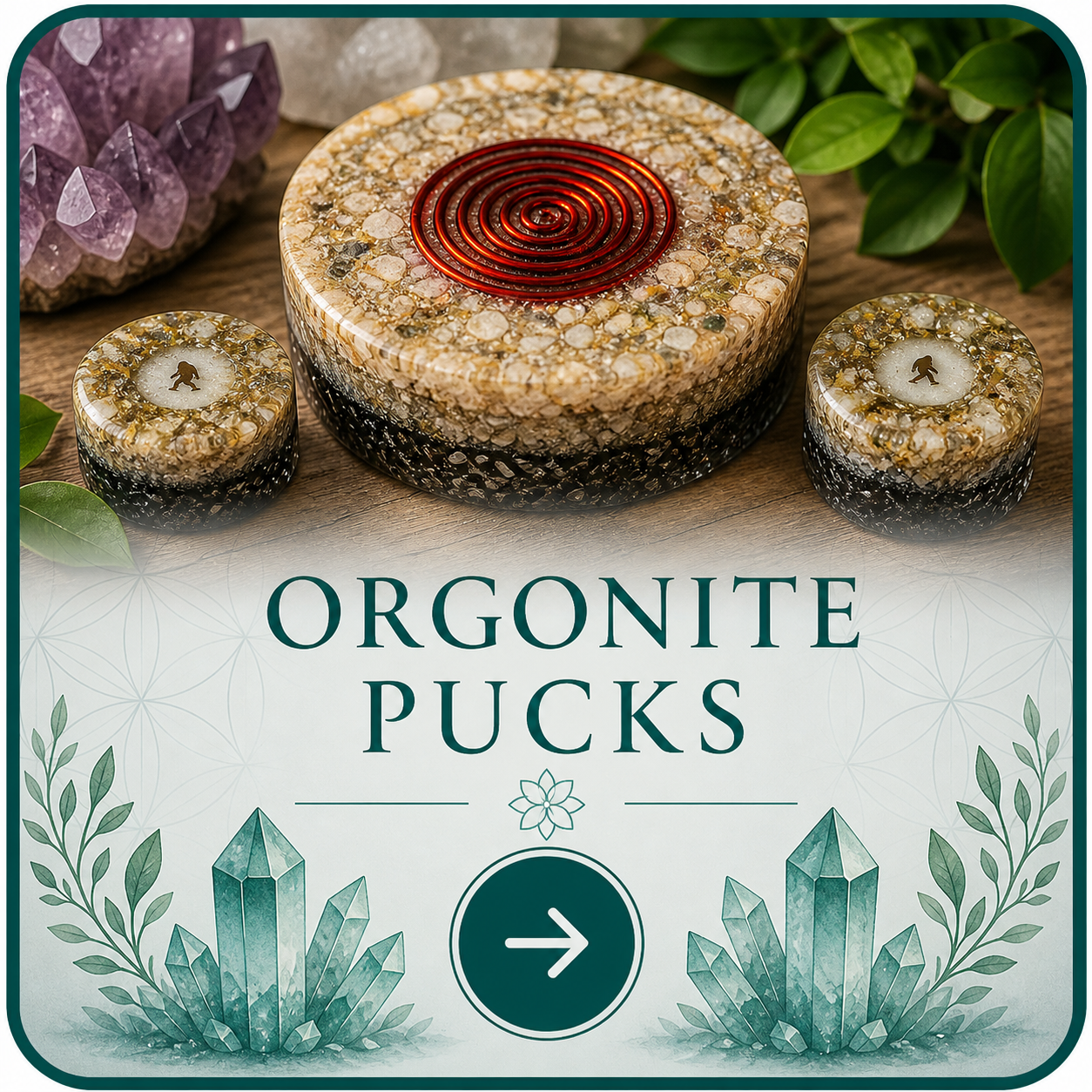 Orgonite Pucks
