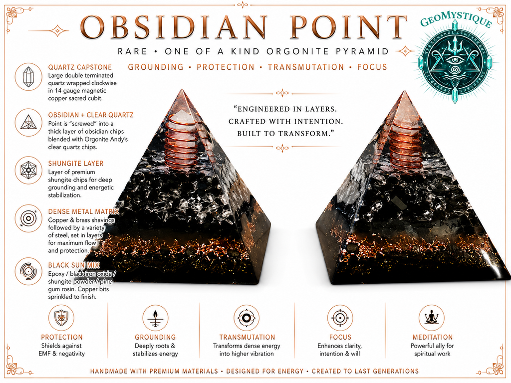 Obsidian Point Pyramid